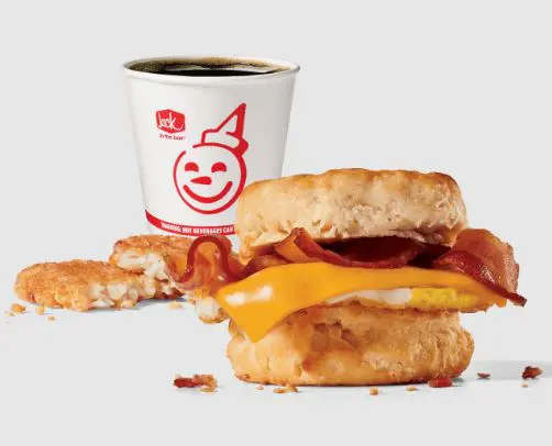 Bacon, Egg & Cheese Biscuit Combo