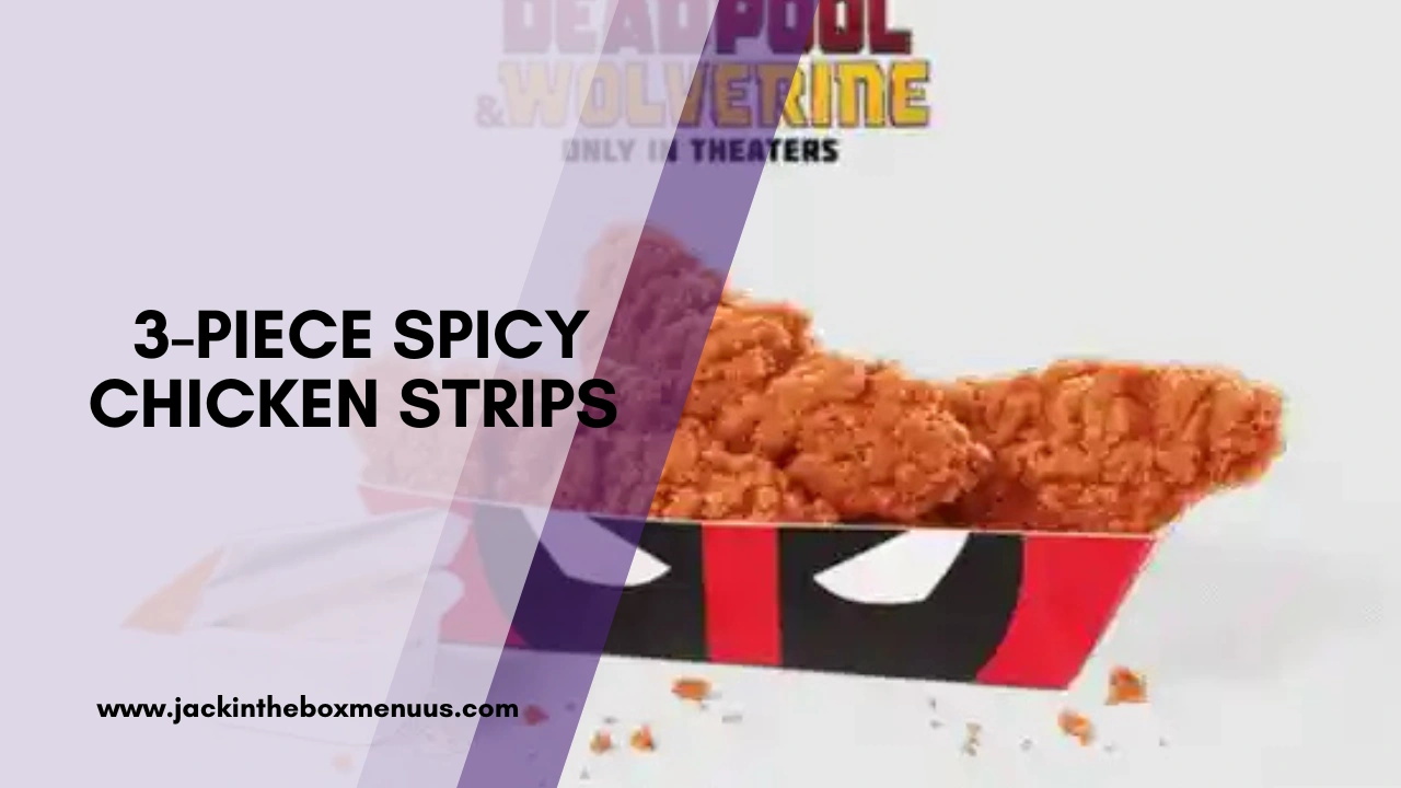 3-piece Spicy Chicken Strips