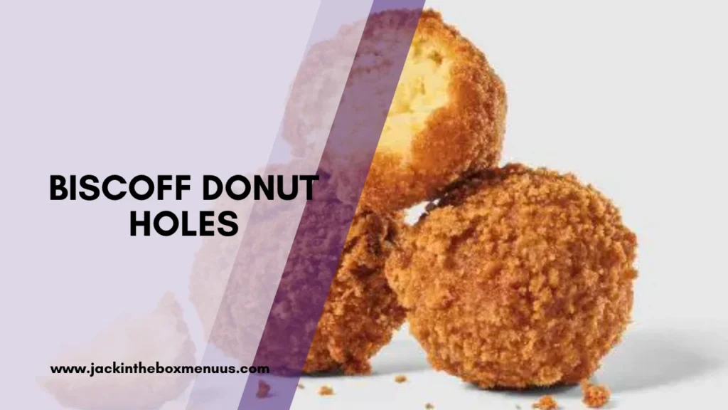 Biscoff Donut Holes
