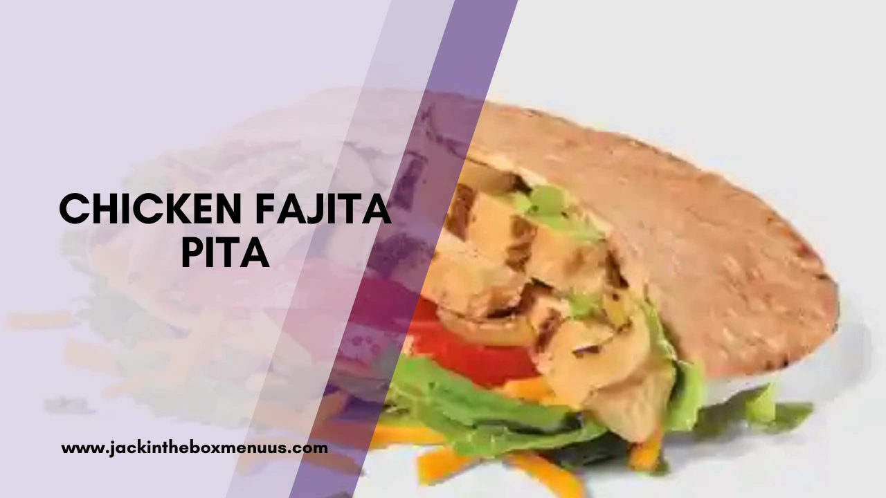 Chicken Fajita Pita