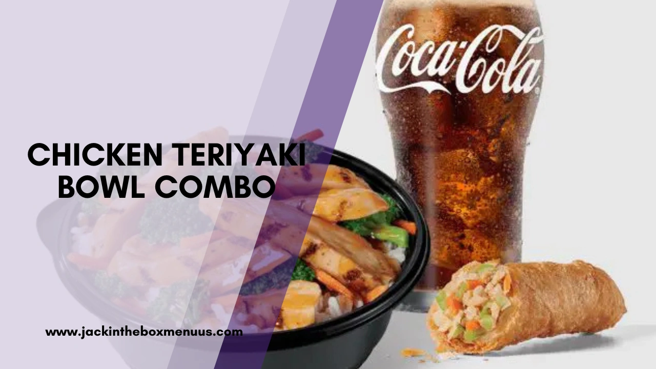 Chicken Teriyaki Bowl Combo