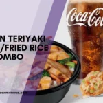 Chicken Teriyaki Bowl wFried Rice Combo