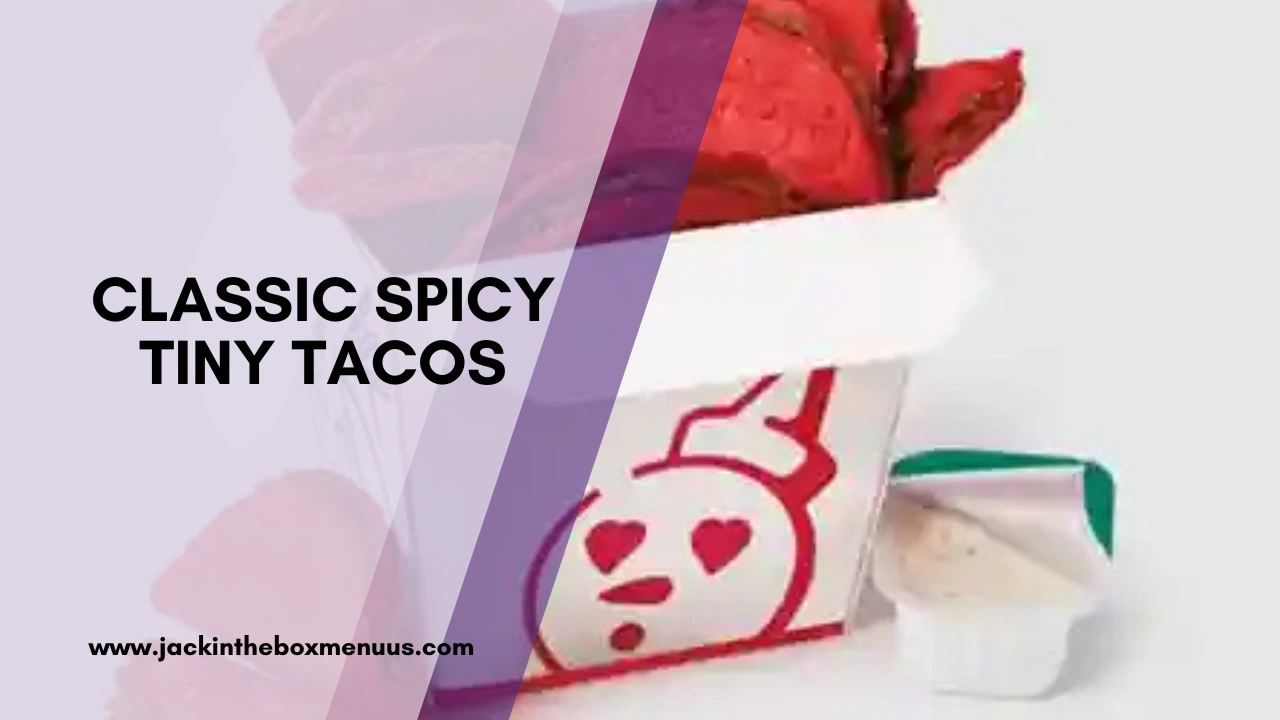 Classic Spicy Tiny Tacos