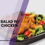 Garden Salad W Crispy Chicken