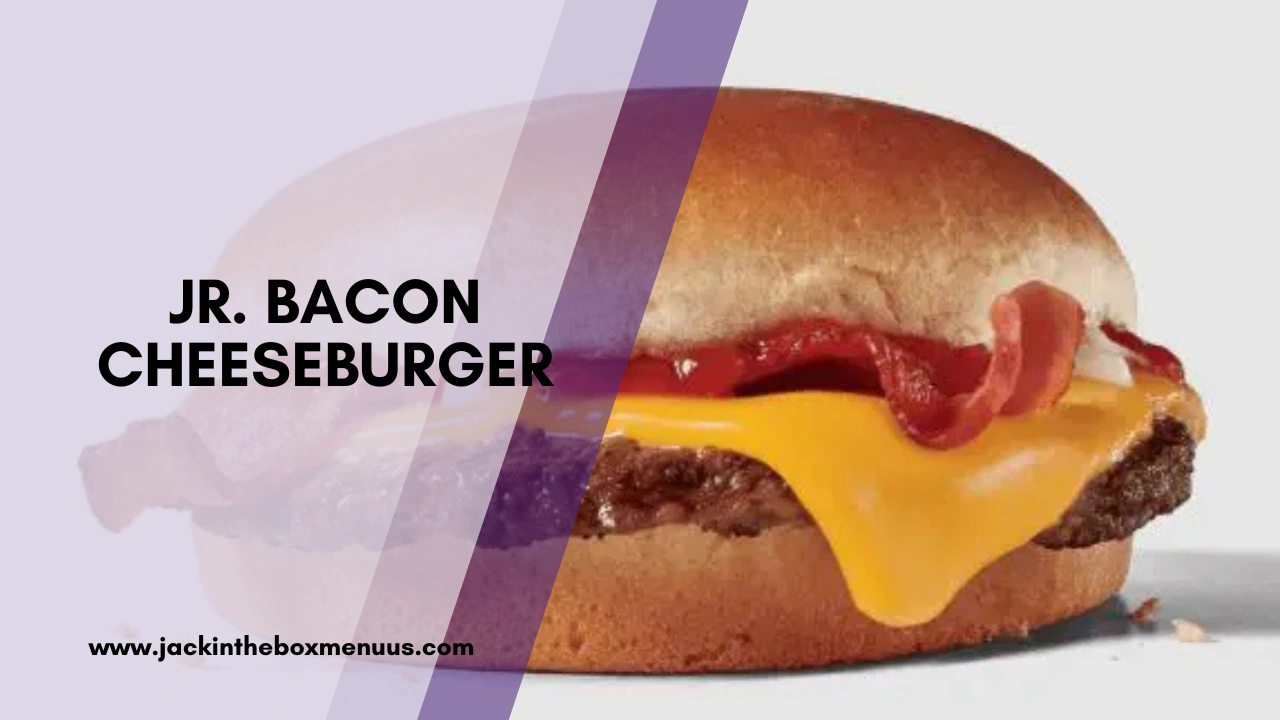 Jr. Bacon Cheeseburger