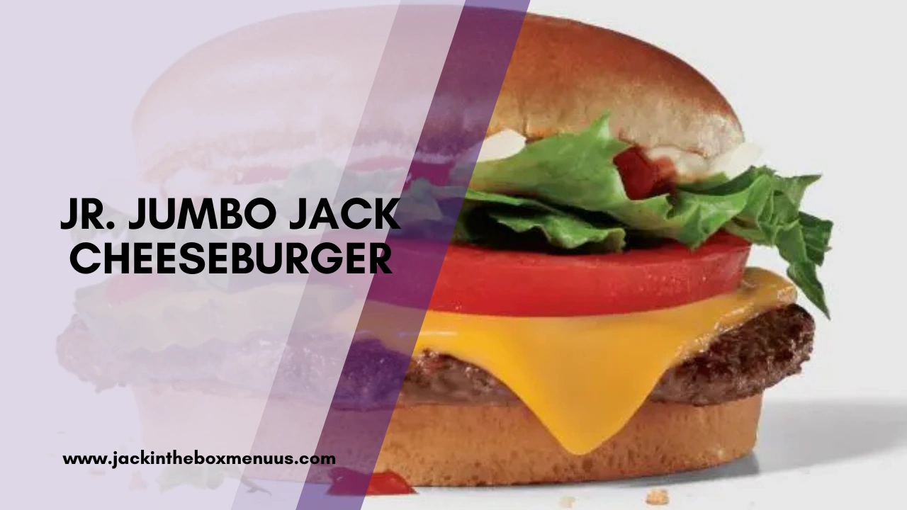 Jr. Jumbo Jack Cheeseburger