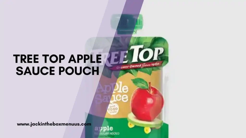 Tree Top Apple Sauce Pouch