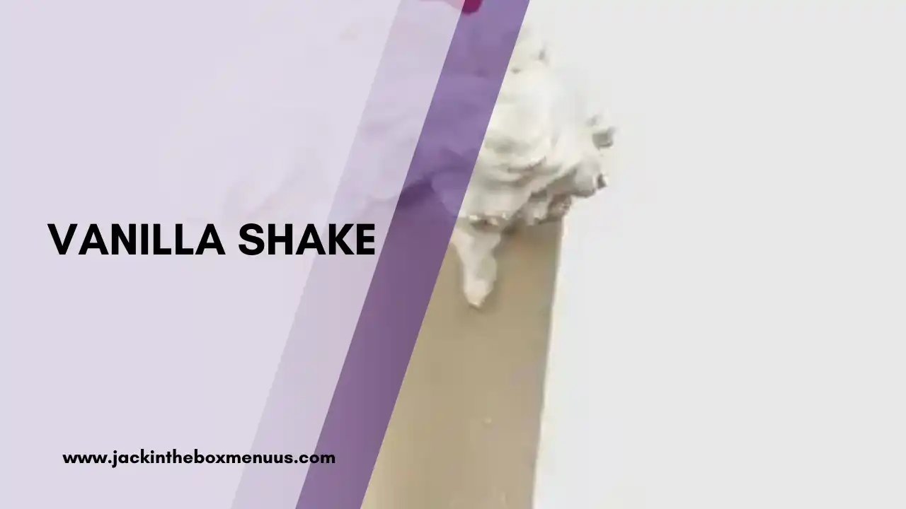 VANILLA SHAKE