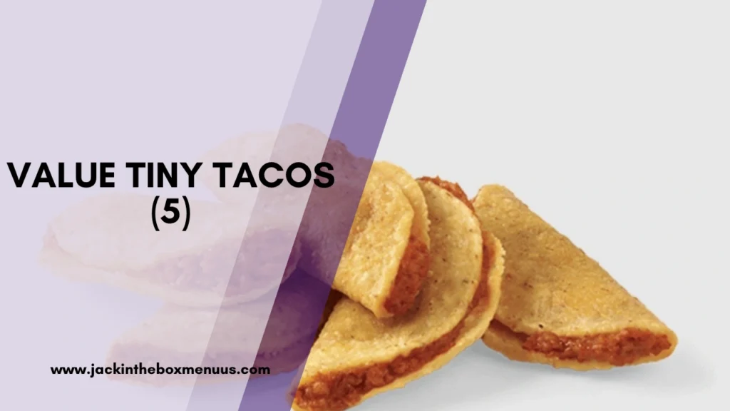 Value Tiny Tacos (5)